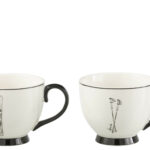 Zestaw 2 kubków Narty