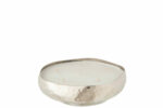 Duża świeca zapachowa M-Chic Metal Silver Medium w srebrnym pojemniku, zapach Sugar Citrus, czas palenia 21 godzin